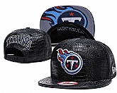 Titans Fresh Logo Black Adjustable Hat GS,baseball caps,new era cap wholesale,wholesale hats